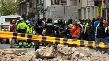 Ecuador registró el sismo este sábado.