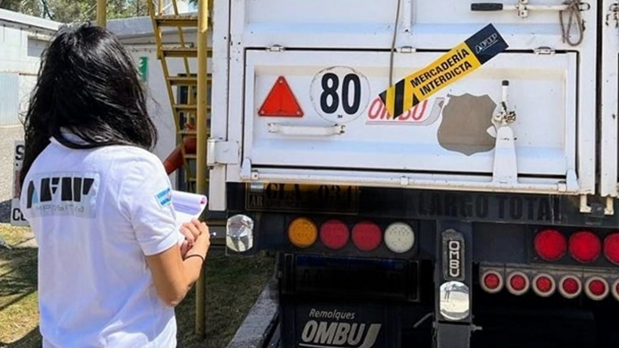 La mercadería quedó al resguardo.