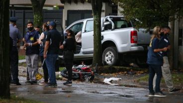 Diego C. se hizo cargo de haber arrollado y matado a dos asaltantes.