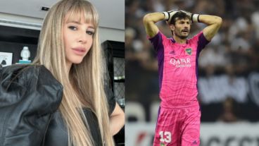 Guillermina Valdés y Javier García.