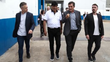 La última vez que vino Evo a Rosario fue en julio pasado.