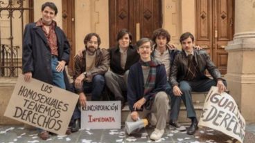 Parte del elenco de "Argentina, tierra de amor y venganza"