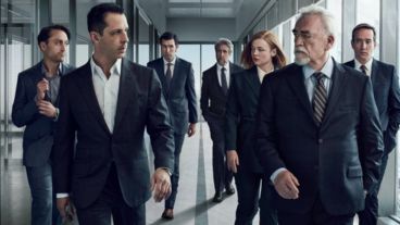 El elenco protagónico de la serie "Succession".