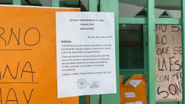 Tras suspender las clases durante la mañana, la escuela confirmó que el turno tarde funcionará con normalidad.