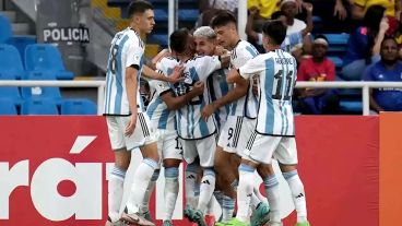 Veliz, Infantino, Ciccioli, Aguirre y Herrera fueron los representantes rosarinos en el Sudamericano.