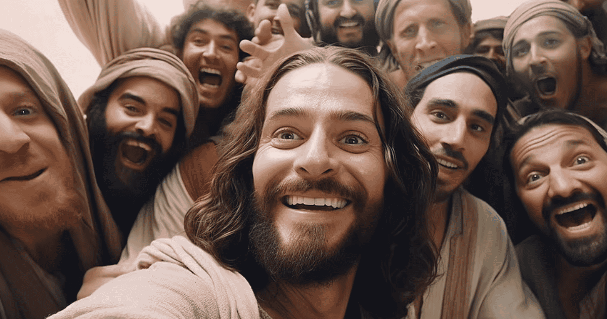 Selfie d’altri tempi: Gesù, Cleopatra e Napoleone con intelligenza artificiale