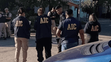 Criminalística en Ghandi y Barra, en la mañana del sábado.