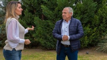 Losada y Barletta hace un par de años atrás.