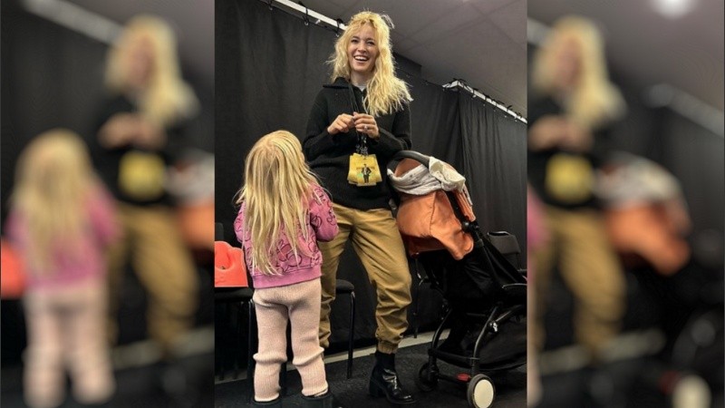 La actriz y cantante Luisana Lopilato.