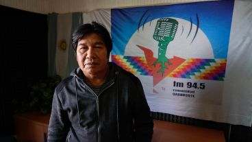 Oscar Talero es referente de la comunidad qom.