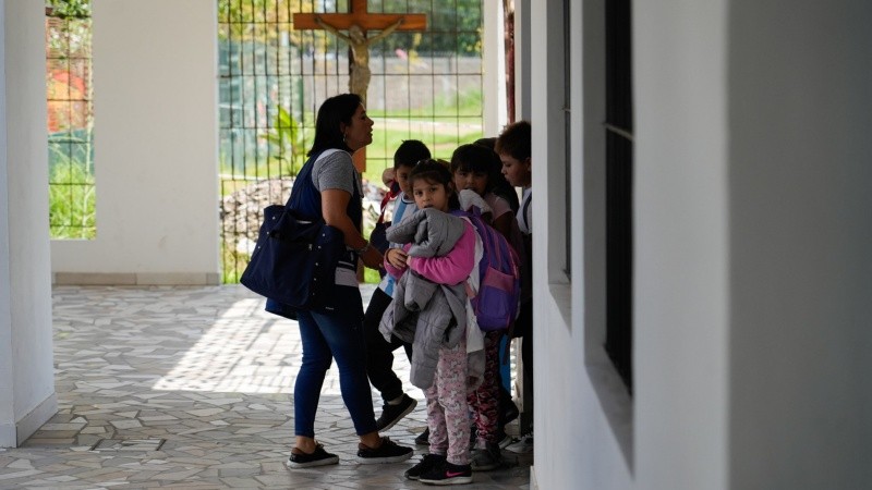 La escuela primaria de María Madre de la Esperanza.