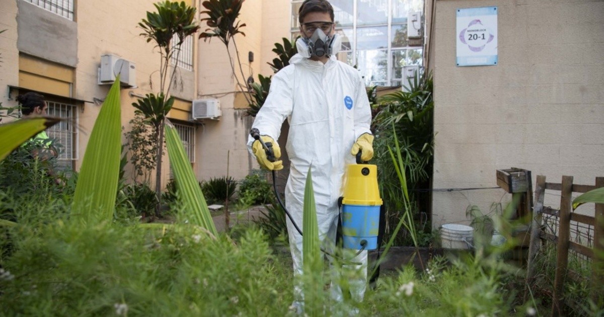 Desplegaron un operativo de fumigación contra el dengue en barrio Rucci ...
