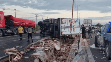 Así quedó el vehículo tras el siniestro.