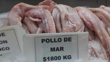 El pollo de mar, uno de los cortes tradicionales para esta época del año.