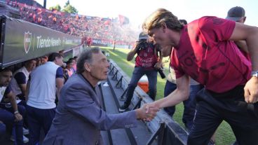 A mano. Nadie resultó dañado en esta edición del clásico.