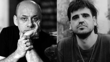 Los escritores Pablo Ramos y Damián Pulizzi.