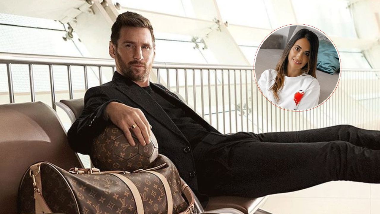 Lionel Messi posó para la nueva campaña de Louis Vuitton: la reacción de  Antonela Rocuzzo