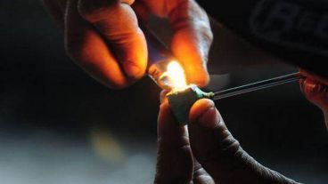 La cocaína fumada, una sustancia cada vez más consumida en las zonas pobres de la ciudad