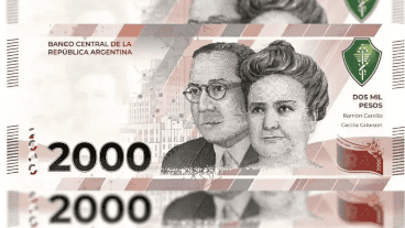 Así será el billete de $2000 pesos.