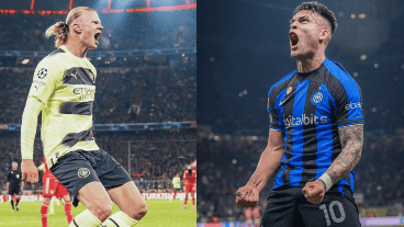 Los dos "9" anotaron en la noche europea para clasificar a sus equipos.