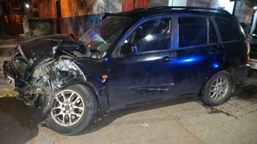 El vehículo robado quedó en la seccional del barrio 7 de Septiembre.