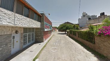 Pasaje Dos al 1700, donde fue el ataque incendiario, a metros de Casa Nardoni.