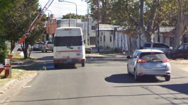 Santa Fe al 5000, un cruce peligroso.