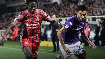 Nico González alcanzó una final con Fiorentina. Enfrentará a Lautaro Martínez y Joaquín Correa.