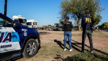 La custodia del destacamento está a cargo de fuerzas federales que van rotando.