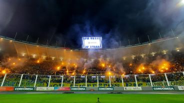La banda canalla este domingo en el Mario Kempes de Córdoba