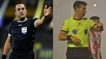 Espinoza y Zunino, los jueces en los partidos de los clubes rosarinos en la fecha 15 de la Liga.