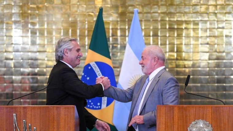 Fernández y Lula Da Silva volvieron a verse en el marco de la visita oficial que el mandatario argentino realiza a Brasil.
