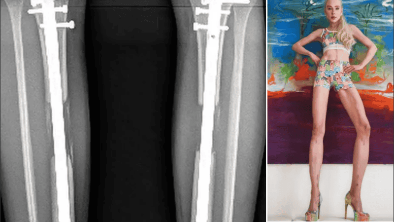 Los procedimientos para alargar las piernas se tornaron cada vez más populares.