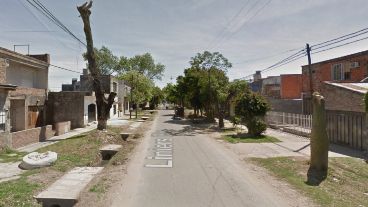 Liniers al 500 bis, donde tuvo lugar la balacera de este jueves.