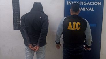 Uno de los sospechosos del robo a Industria AJ.