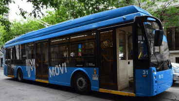 En los últimos meses las unidades estuvieron prestando servicio en la línea K que tiene todo su recorrido con catenarias.