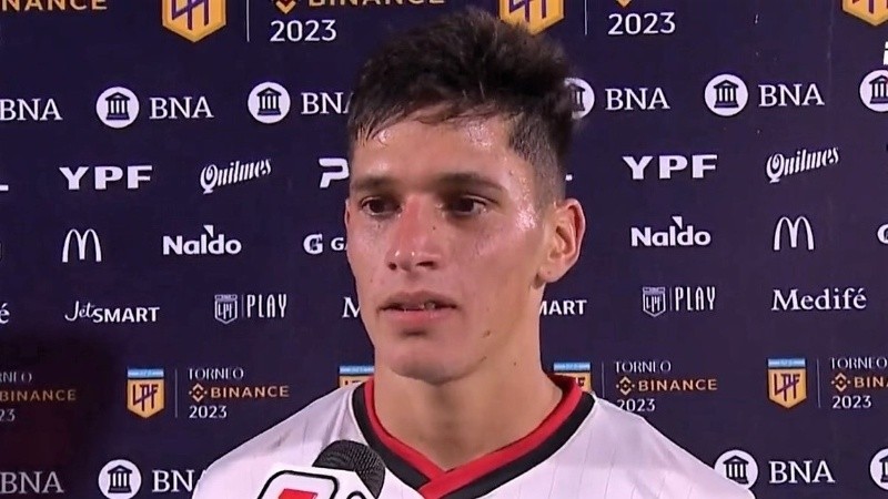 El juvenil abrió el marcador al minuto de juego.