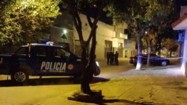 Personal policial trabajó en el lugar.