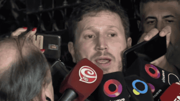 Angelini, uno de los presentes en la reunión.