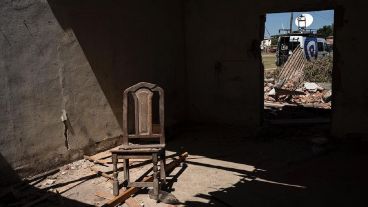 Un búnker de venta de drogas destruido por vecinos.