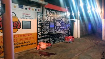 Las escena del crimen del cadete en Villa Gobernador Gálvez.