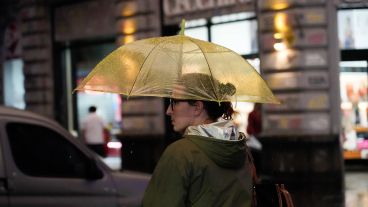 Todo mojado, todo el día.