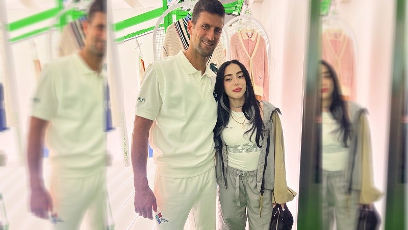 La artista y el tenista se encontraron en una reconocida celebración.