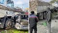 Video: camión sin frenos provocó choque múltiple en Villa Gobernador Gálvez, con una mujer grave