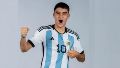 Facundo Buonanotte fue convocado por Scaloni para la gira de la selección argentina en Asia