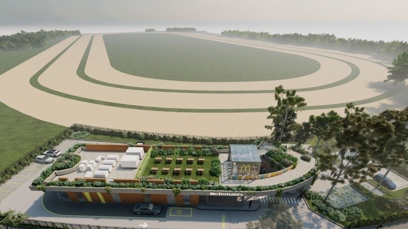 El local tendrá 2.800 m2 y terrazas verdes.
