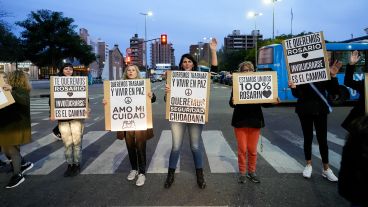 “Queremos trabajar y vivir en paz”, “Involucrarse es el camino” o “Amo mi ciudad”, algunos de los mensajes.