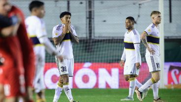 Boca lamentó otra derrota en la Liga Profesional.