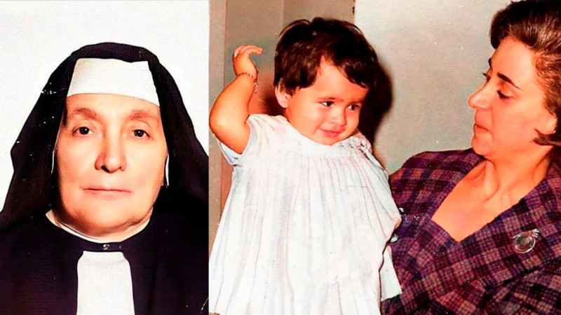 Una monja entregó a Claudia a su mamá de crianza en abril de 1962. Ella busca su origen.