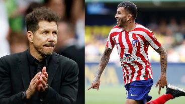 Correa festejó, pero Simeone no.